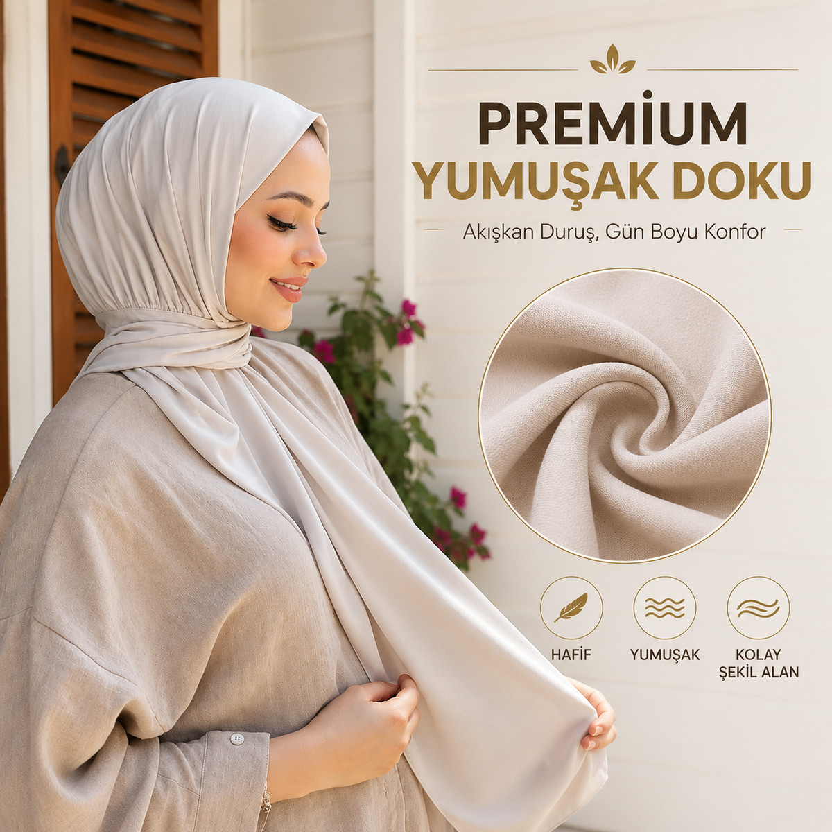 TR RAHAT ŞAL™ | Yeni Nesil Likralı Çıtçıtlı Hazır Şal